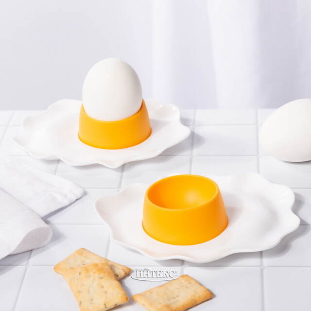 Подставка для яйца Яичница 13 см, 2 шт Koopman (Купман)