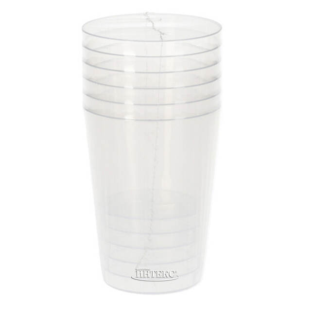 Пластиковые стаканы для воды Кристи, 4 шт, 280 мл Koopman