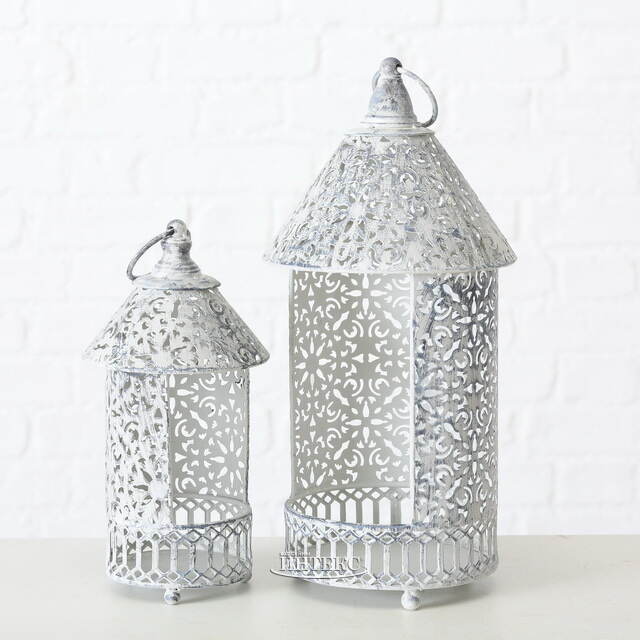 Набор подсвечников - фонарей Форментера 30-40 см, 2 шт Boltze (Больтце)