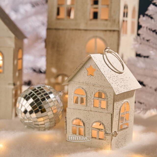 Декоративный подсвечник-домик Флиссинген 13 см Boltze