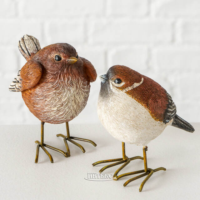 Набор декоративных фигурок Птички - San Adrian 9 см, 2 шт Boltze