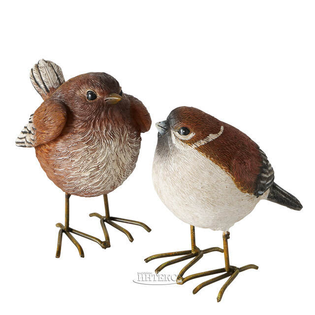 Набор декоративных фигурок Птички - San Adrian 9 см, 2 шт Boltze