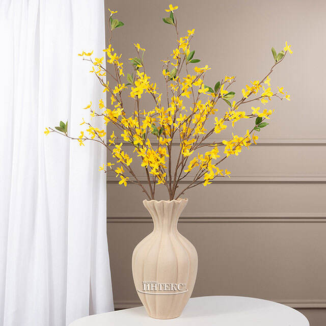 Искусственная ветка Форзиция Анхельм 104 см Boltze (Больтце)