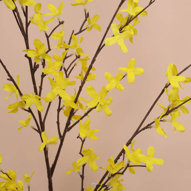 Искусственная ветка Форзиция Анхельм 104 см Boltze