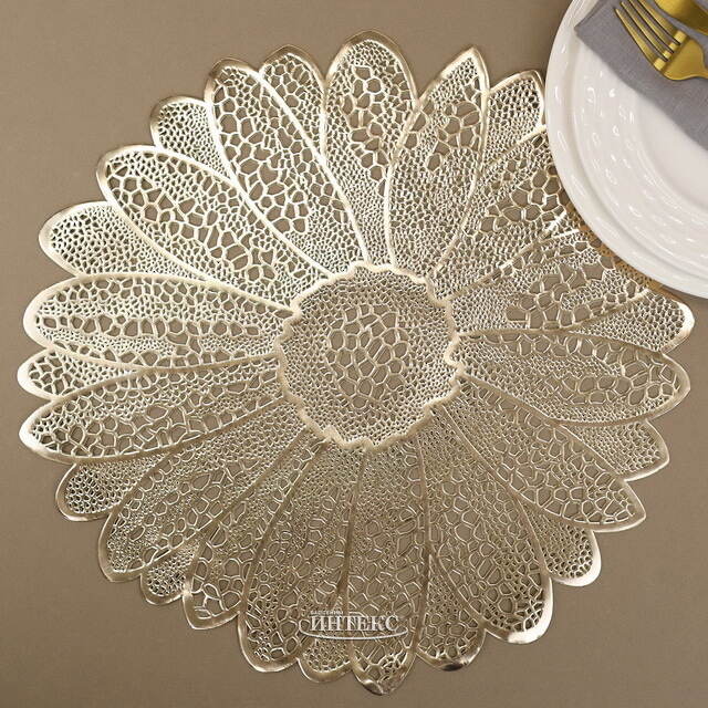 Сервировочная салфетка Fleurs Dorees 39 см, 4 шт Boltze (Больтце)