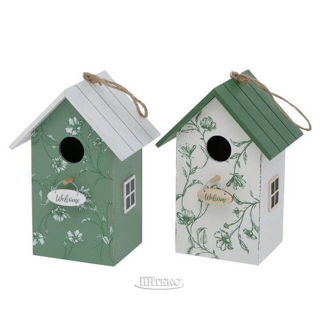 Садовое украшение Скворечник Гринвуд 22*15 см белый Boltze (Больтце)