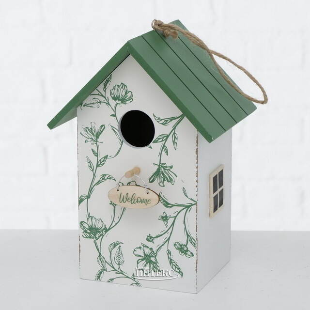 Садовое украшение Скворечник Гринвуд 22*15 см белый Boltze (Больтце)