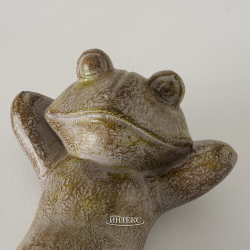 Декоративная фигура Лягушка Штефан с озера Шальзе 40 см Boltze