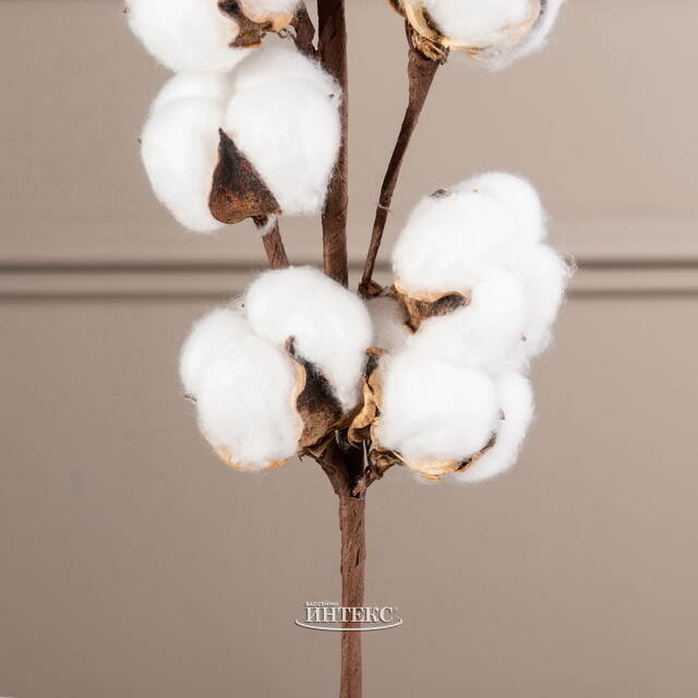 Декоративная ветка Хлопок Baumwolle 68 см Boltze