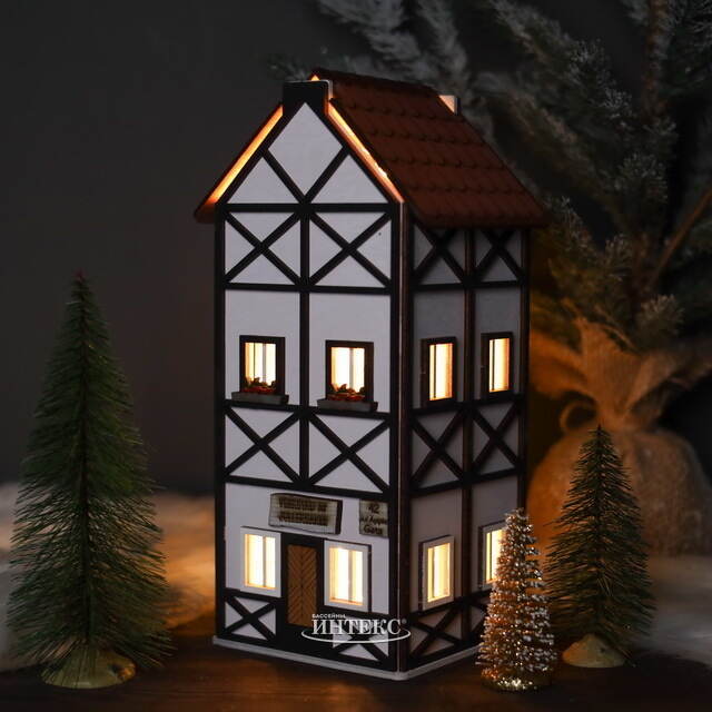 Декоративный домик Бавария 32 см Christmas Apple (Кристмас Эпл)