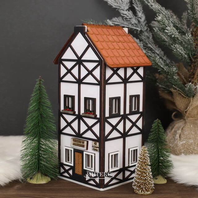 Декоративный домик Бавария 32 см Christmas Apple (Кристмас Эпл)