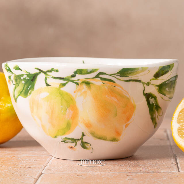 Керамический салатник Armando Lemony 14*8 см Boltze