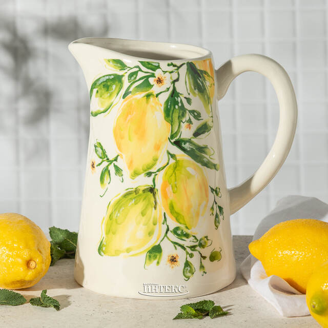 Керамический кувшин Armando Lemony 23 см Boltze