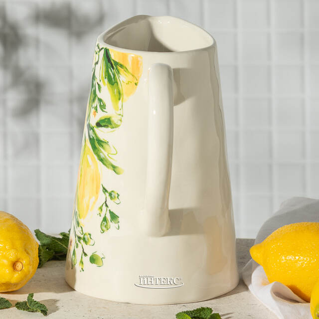 Керамический кувшин Armando Lemony 23 см Boltze