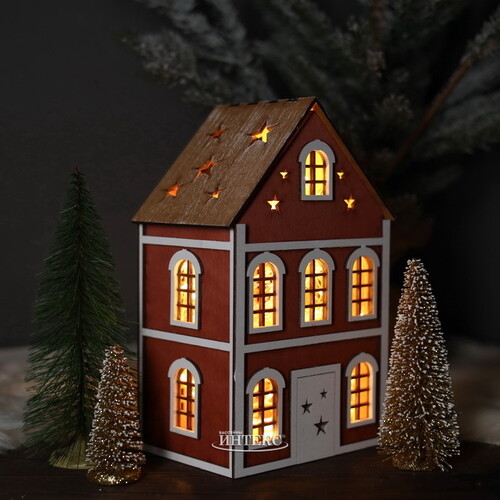 Декоративный домик Стокгольм 26 см Christmas Apple