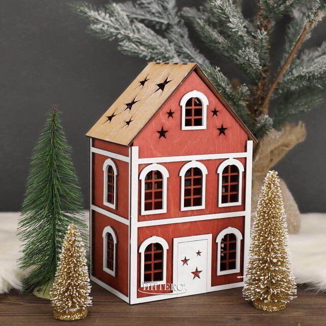 Декоративный домик Стокгольм 26 см Christmas Apple (Кристмас Эпл)