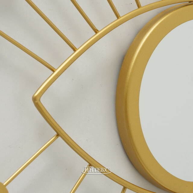 Дизайнерское настенное зеркало Лорэйн 33 см Boltze (Больтце)