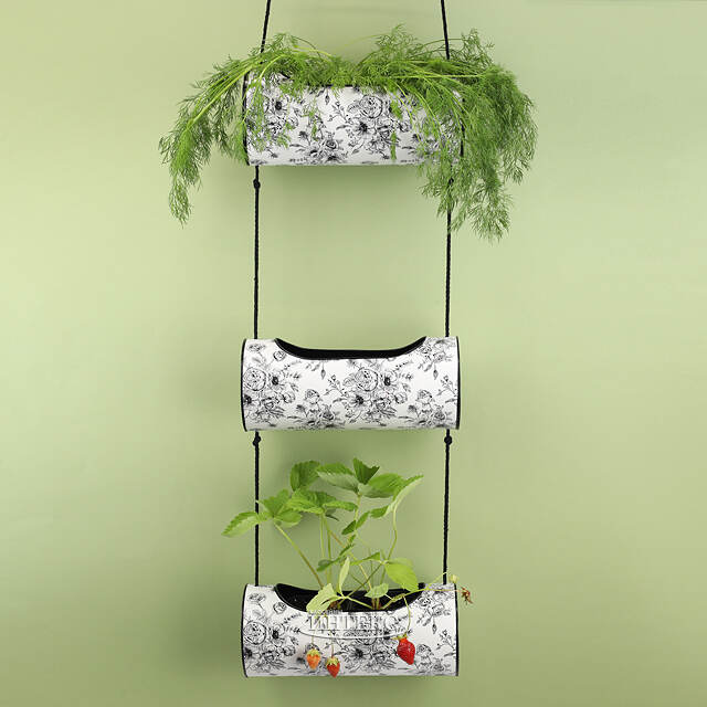 Подвесное кашпо Розалин 130*30 см, металл Boltze