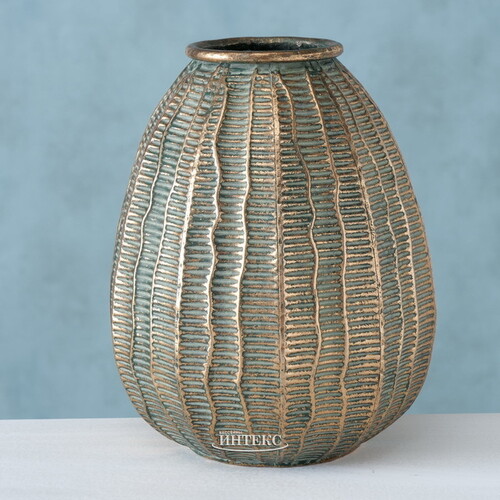 Декоративная ваза Esbruno 27 см, металл Boltze