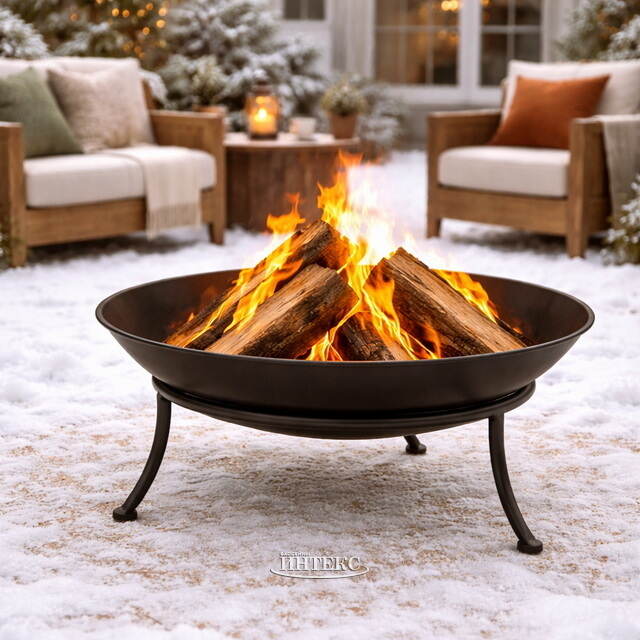 Металлический очаг для костра Lambert 47 см Boltze