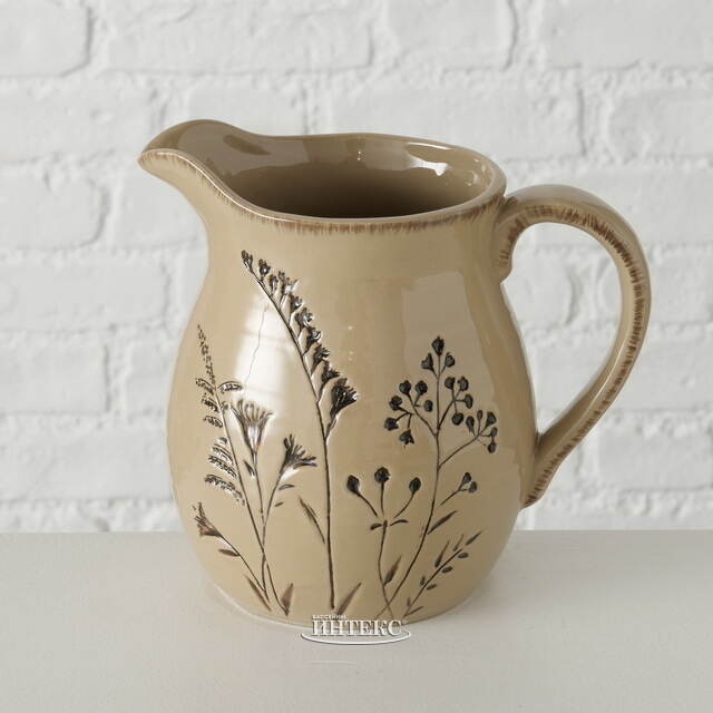 Ваза-кувшин для цветов Ботаника: Цветы 20 см Boltze