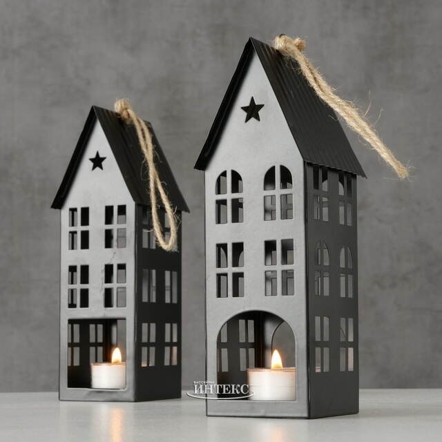 Подсвечник-домик Нортвуд 18 см Boltze (Больтце)