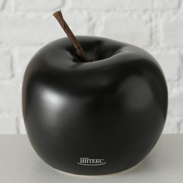 Набор декоративных статуэток Яблоки Пауэрс 7-13 см, 2 шт Boltze