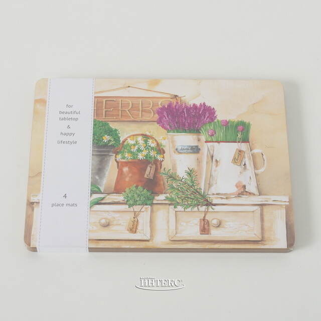 Набор плейсматов Provence: Herbes Poetiques 40*30 см, 4 шт Boltze (Больтце)