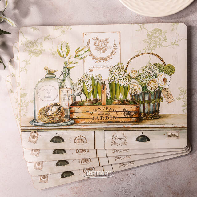 Набор плейсматов Summer Garden: Romantic 40*30 см, 4 шт Boltze