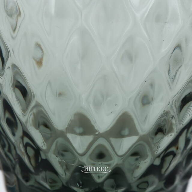 Бокал для вина Шатель 17 см серый, стекло Boltze