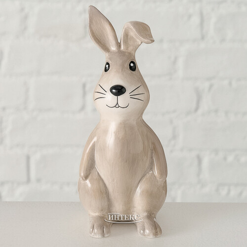 Декоративная статуэтка Кролик Уоллер - Милый ушастик 16 см Boltze