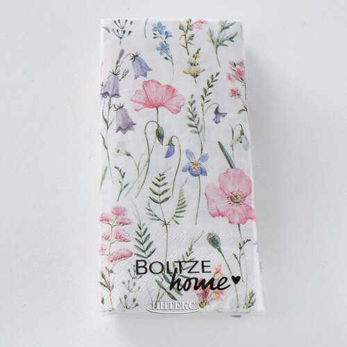 Бумажные салфетки Mia Flowers 17*8 см, 16 шт Boltze