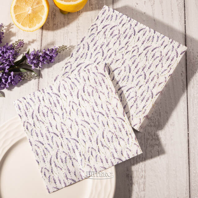 Бумажные салфетки Lavender Dream 17*17 см, 20 шт Boltze (Больтце)