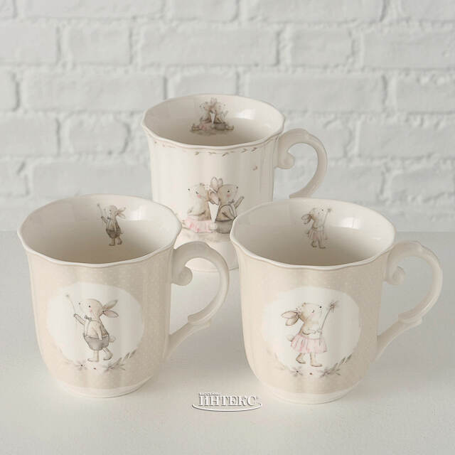 Фарфоровая кружка Кролик Август 350 мл Boltze (Больтце)