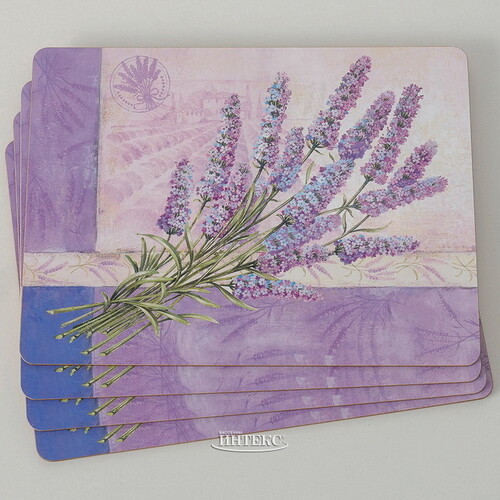 Набор плейсматов Lavender Desire 40*30 см, 4 шт Boltze