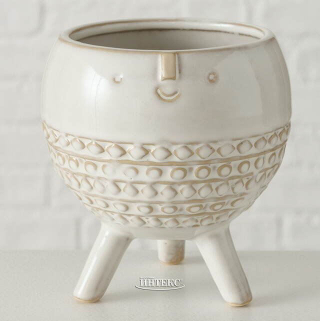 Декоративное кашпо для цветов Аделита-Аджи 16 см Boltze