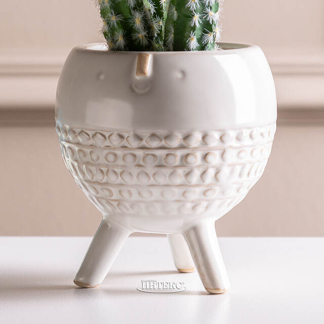 Декоративное кашпо для цветов Аделита-Аджи 16 см Boltze