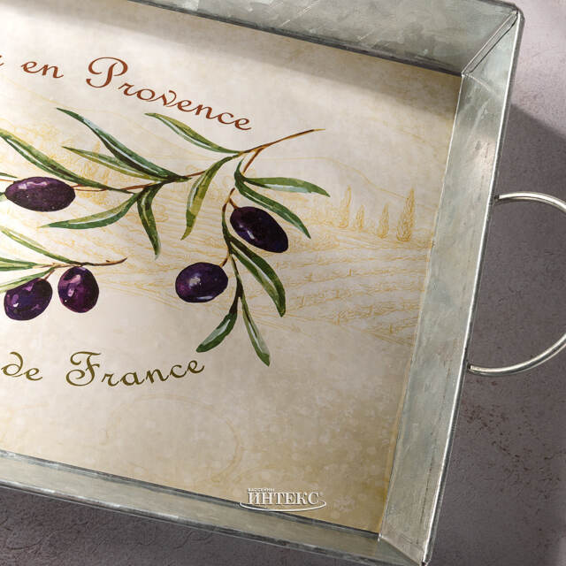 Набор металлических подносов Armando Olivia 38-46 см, 2 шт Boltze