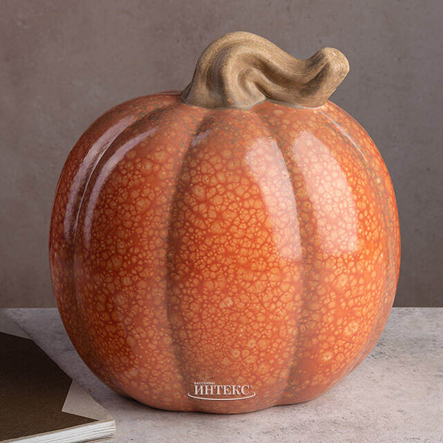 Декоративная фигурка Тыква Джакони 22 см Boltze