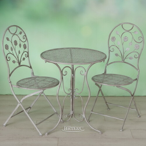 Комплект садовой мебели Rosee: 1 стол + 2 стула Boltze