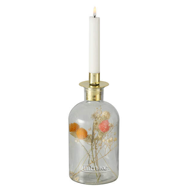 Декоративный подсвечник-бутылка Montebello di Mezzo 23 см Boltze (Больтце)