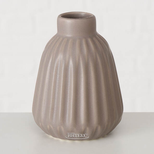 Набор керамических ваз Лидс 12 см бежевый, 3 шт Boltze (Больтце)