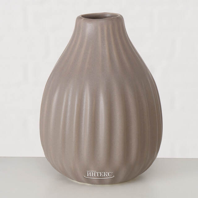 Набор керамических ваз Лидс 12 см бежевый, 3 шт Boltze (Больтце)