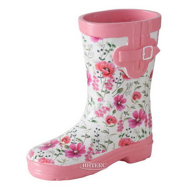 Декоративное кашпо Сапожок Эмили 17*15 см Boltze