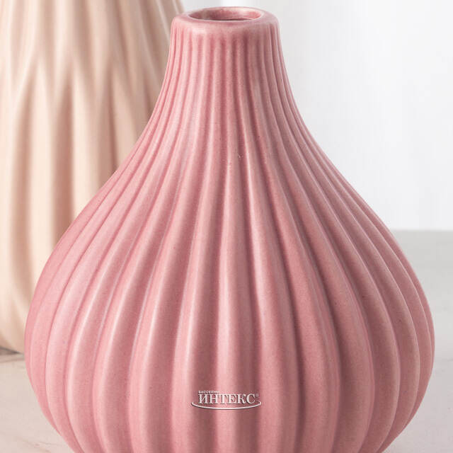 Набор керамических ваз Вилма Пинк 13 см, 3 шт Boltze (Больтце)