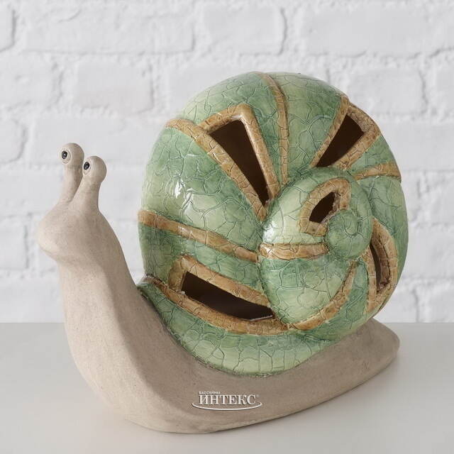 Садовая фигура Улитка Арли 26 см Boltze