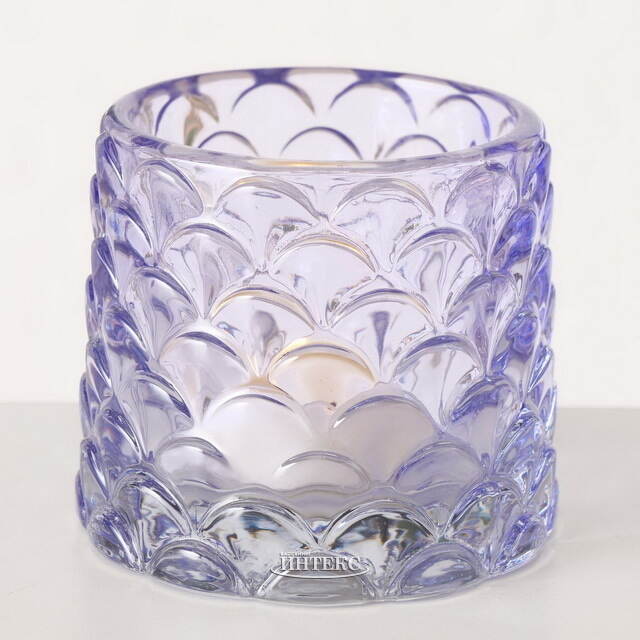 Набор стеклянных подсвечников Apperto 8 см сиреневый, 4 шт Boltze (Больтце)