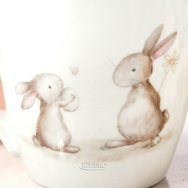 Фарфоровая кружка Кролики Адамсон 480 мл Boltze (Больтце)