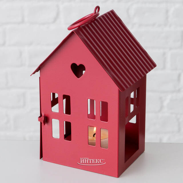 Набор подсвечников-домиков Arcentales 14-25 см, 2 шт Boltze