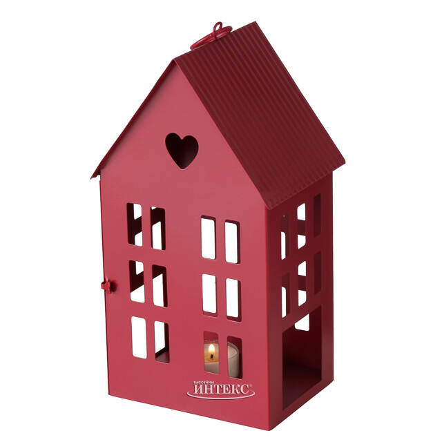 Набор подсвечников-домиков Arcentales 14-25 см, 2 шт Boltze